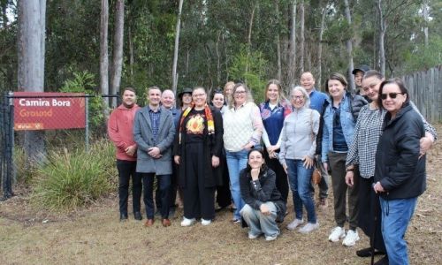 PHN staff visit Bora Rings and Gummingurru cultural sites